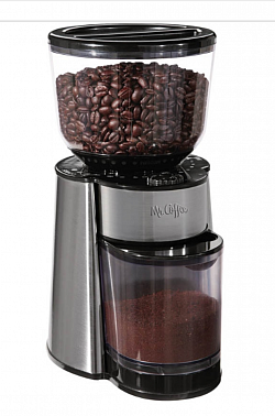 Molino de café eléctrico, para uso doméstico. Sistema de cuchillas. Aprox. $ 1,000.00 pesos mexicanos.